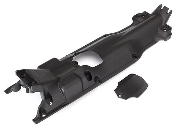 TRX-5637X Skidplate Transmission Black