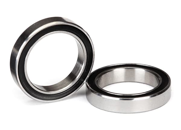 TRX-5102A Ball Bearings 15x21x4mm Rubber Seal (2)