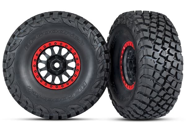 TRX-8474 Tires & Wheels Baja KR3/Method Racing(2)