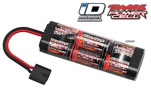 8.4V 3000mAh - Traxxas Hump iD - NiMh - TRX-2926X