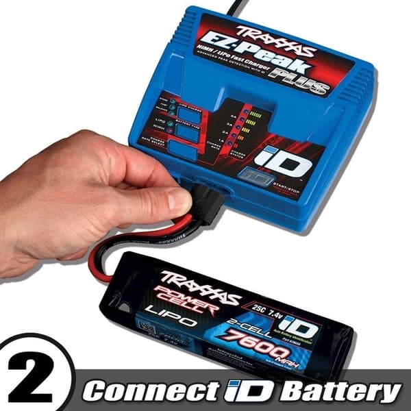 Traxxas EZ-Peak Plus 4A NiMh / LiPo laddare Auto I