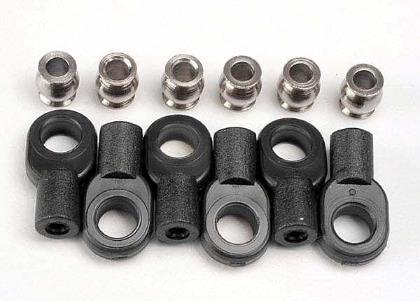 TRX-2742X Rod Ends (short) + Hollow Ball (6+6)