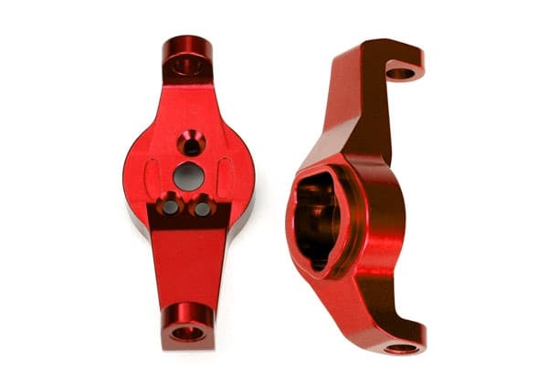 TRX-8232R Caster Block Aluminium (Red) L / R