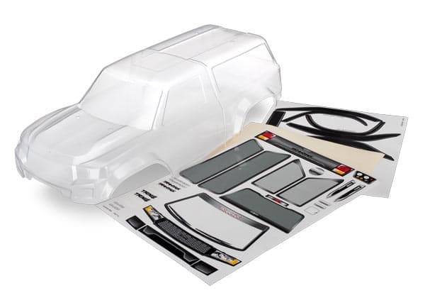 TRX-8112 Body Camper TRX-4 Sport Clear