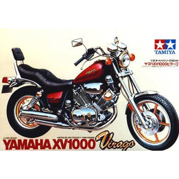 Tamiya 300014044 Yamaha XV1000 Virago Motorcykel byggsats 1:12