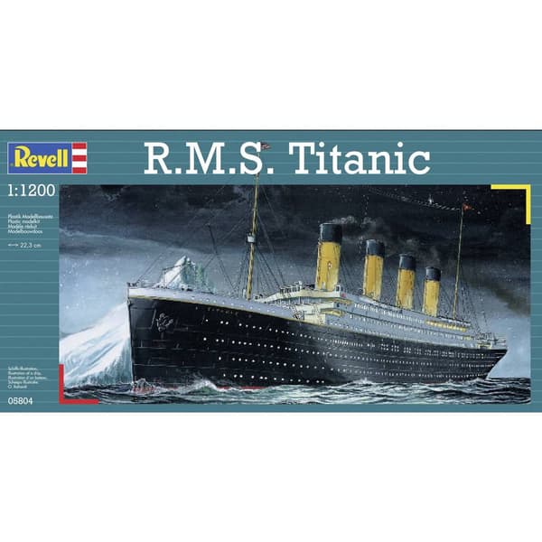 Revell 05804 R.M.S. Titanic Fartygsmodell byggsats 1:1200