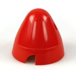 Spinner rød plast 69mm JP-5507335