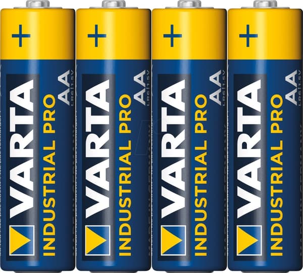 Varta Industrial Pro AA batterier - 4stk