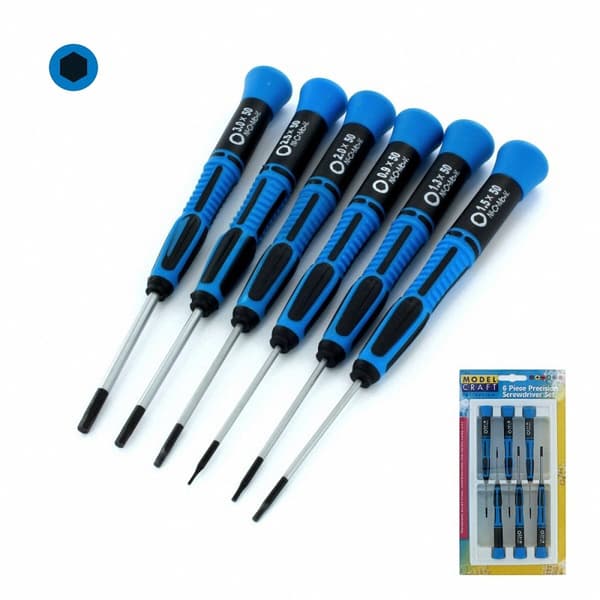 6 Piece Hex Key Driver set PSD1606