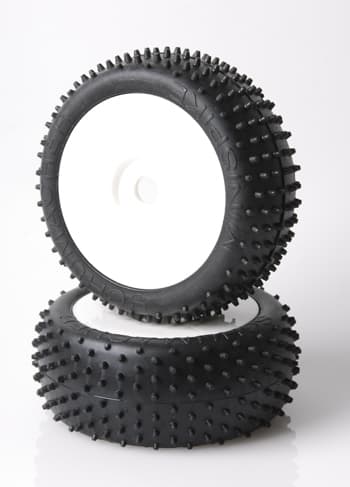 Schumacher Mini Spike 1/8 gul - 1 par på fælgen