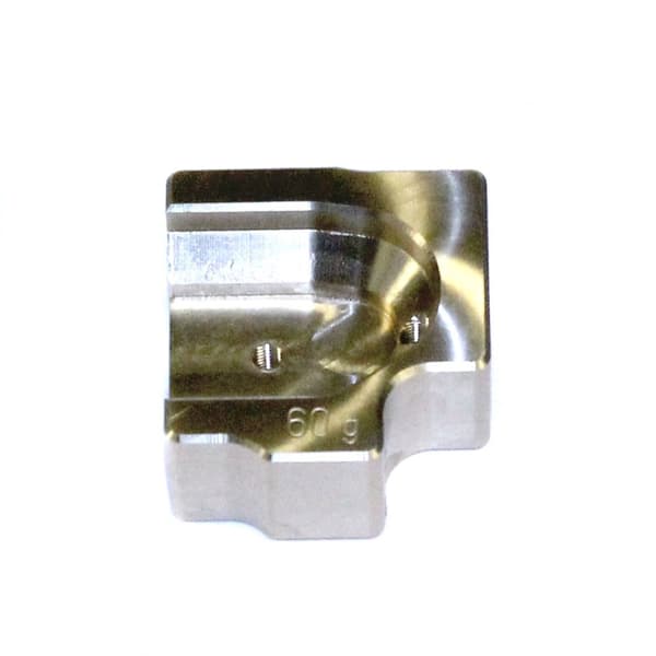 XR-351180 BRASS CHASSIS WEIGHT FRONT 60g