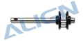 Miniatyrbilde 1 av 2: H60T001XXT Metal Belt Drive Tail Rotor Shaft Ass