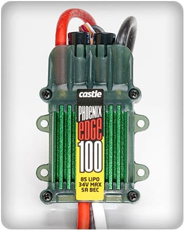 CC Phoenix Edge 100 - 32V / 100A ESC w.5A BEC