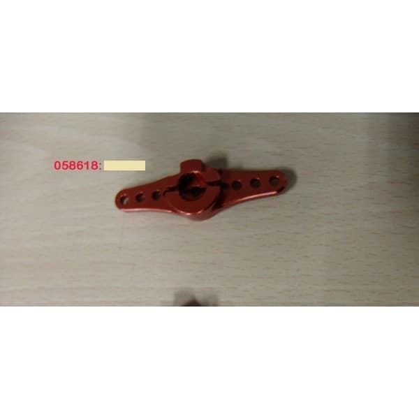 NR-058619 17T Servohorn med dobbelt arm Alu