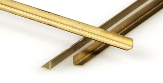 KS Messing vinkel 3.2mm 1stk