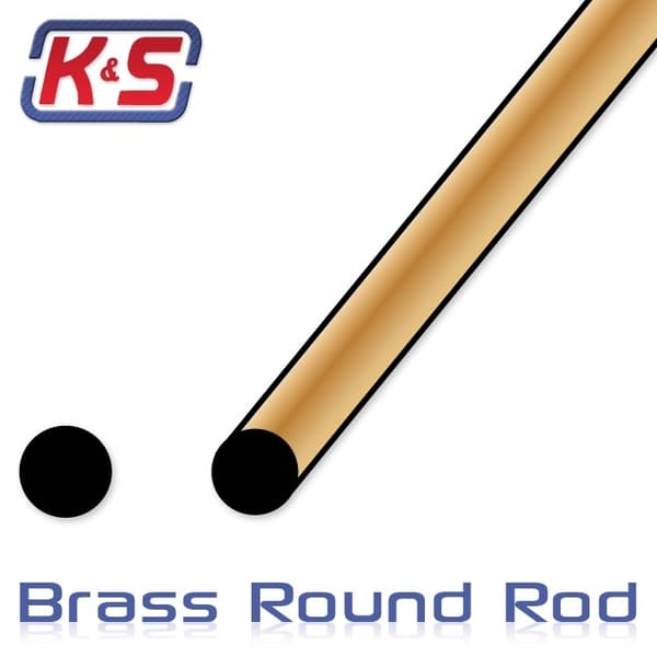 KS Messingstang 2mm 4stk