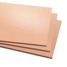 KS Kobberplate 0.64x100x250mm 1stk