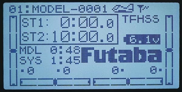 Futaba 10J Computerradio m/R3008SB 2.4G T-FHSS