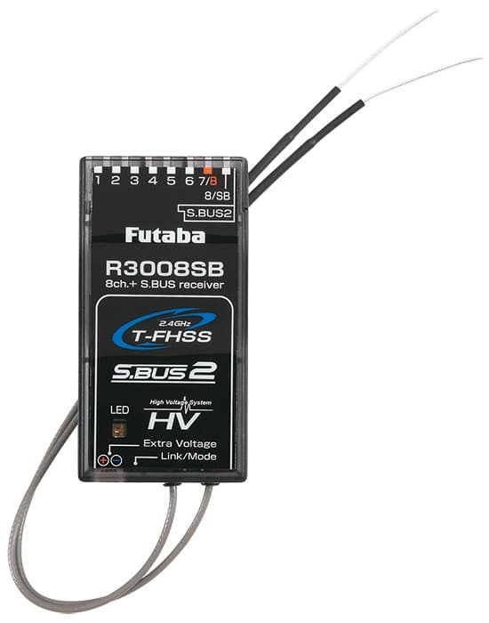 Futaba 10J Computerradio m/R3008SB 2.4G T-FHSS