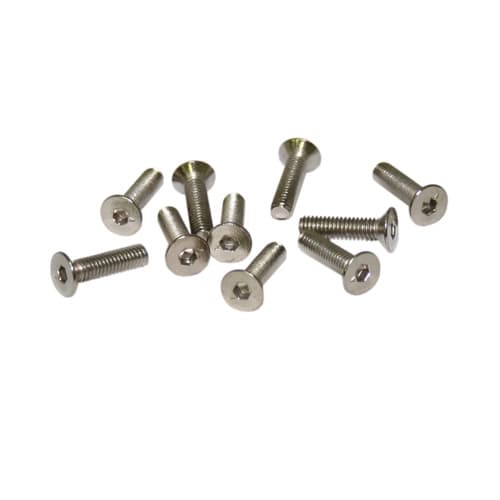 M4x16mm fladhovedskrue (10stk)