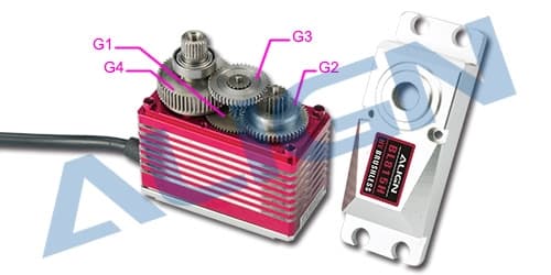 HSP81501T BL815H Servo Gear Set