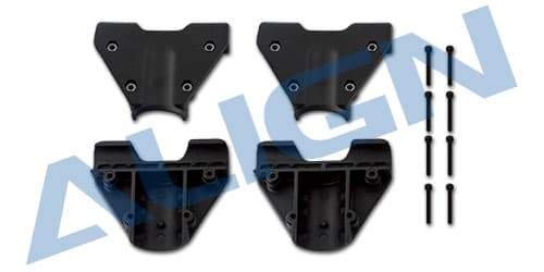 M480023XAT M480/M690 Landing Gear T Mount - Black