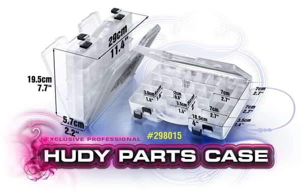 HUDY Parts Case double sided