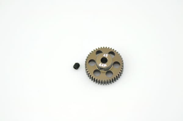 SER-120132 Motor-pinion alu hard  64P / 45T