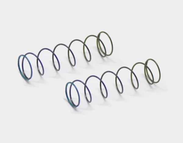 SER-500235 Shock spring green 2.5lbs rr (2) SRX2