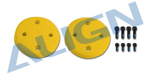 M480017XET M480/M690 Main Rotor Cover-Yellow