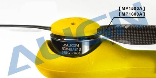 M480019XET M480/M690 Propeller Cover Yellow