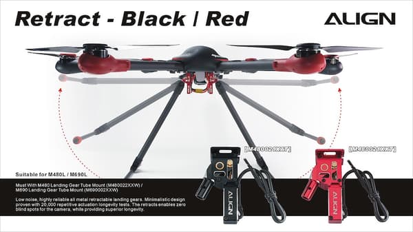 M480021XXT M480/M690 Retract - Red