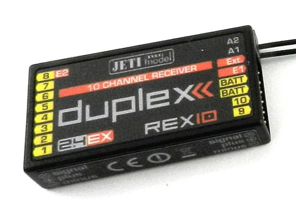 Jeti Duplex 2.4GHz REX 10 Receiver 10ch