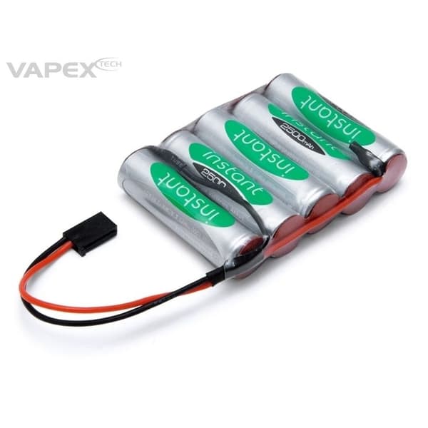 6.0V 2500mAh - Vapex RX-pakke - NiMh