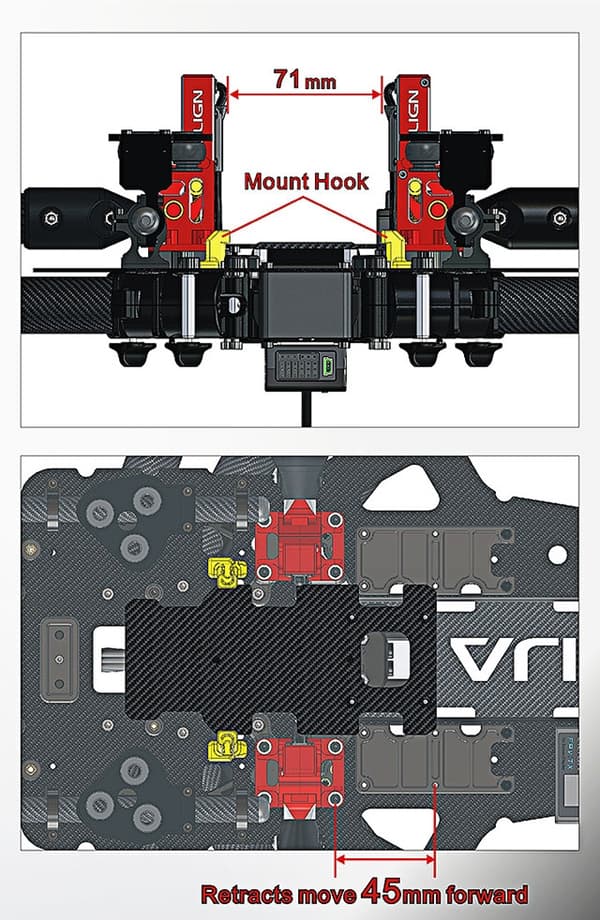 M480036XXT Lower Carbon Plate Set