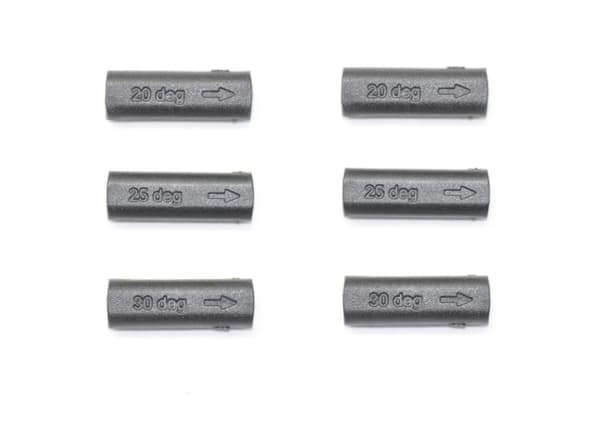 SER-500200 Front bulkhead inserts alu (6) SRX2