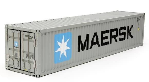 TAM-56516 Maersk 40ft Container 1/14