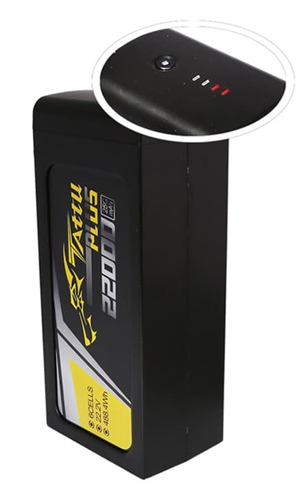 6s 22000mAh - 25C - Gens Ace Tattu Plus