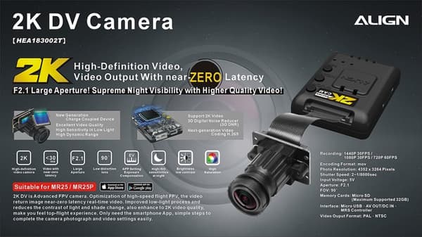HEA183002T 2K DV Camera