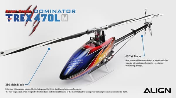 Align T-Rex 470LM Dominator 6S Super Combo