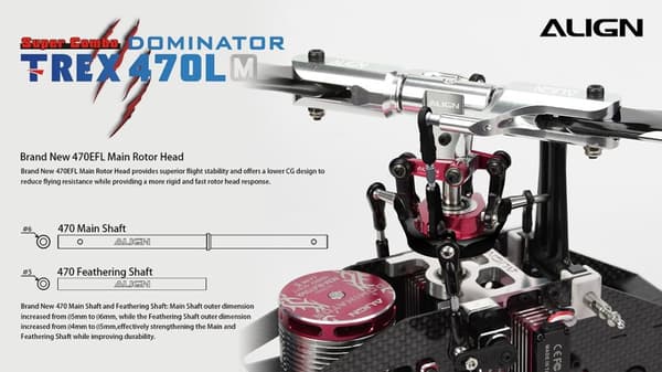 Align T-Rex 470LM Dominator 6S Super Combo
