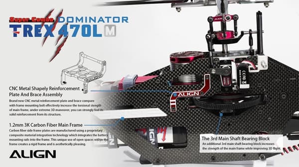 Align T-Rex 470LM Dominator 6S Super Combo