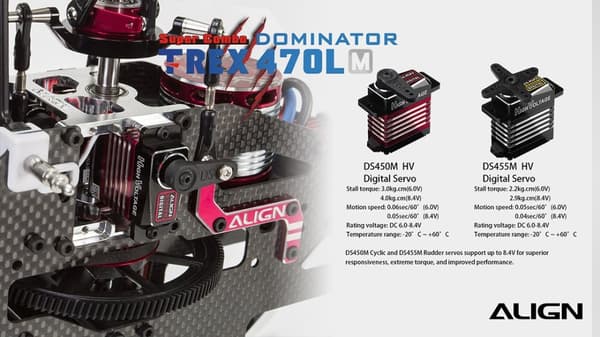 Align T-Rex 470LM Dominator 6S Super Combo