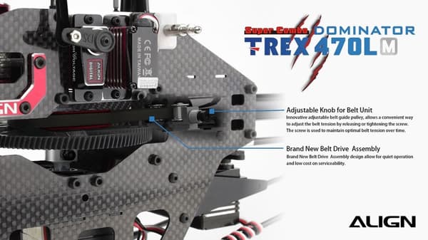 Align T-Rex 470LM Dominator 6S Super Combo