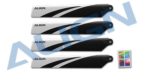 HD123AAT T-Rex 150 Main Blades Black