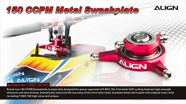 H15H009AXT 150 CCPM Metal Swashplate
