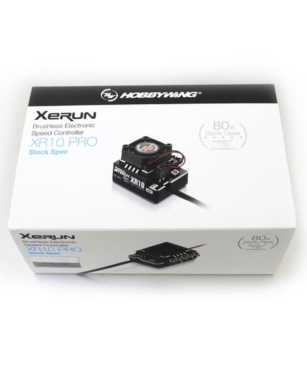 Hobbywing XeRun XR10 Pro Stock Spec 80A ESC 1s