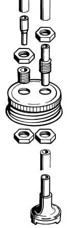 DB192 Fuel Can Cap Fittings