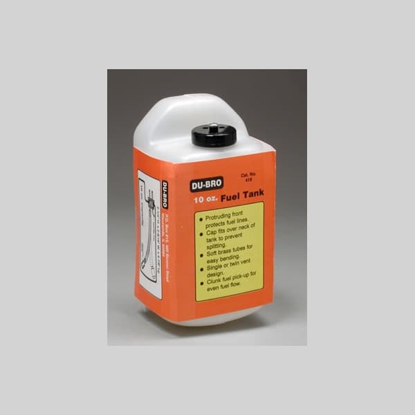 DB410 Dubro Tank 300cc 10oz 124x65x57mm