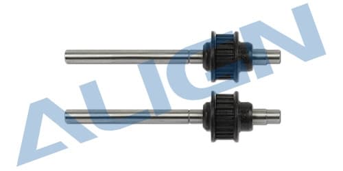 H50T014XXT 500X Tail Belt Feathering Shaft